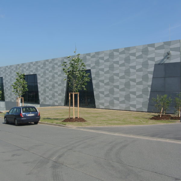 Bauvorhaben Fraunhofer Institut Bayreuth Fraunhofer Institut Bayreuth Keramik Fassade NBK