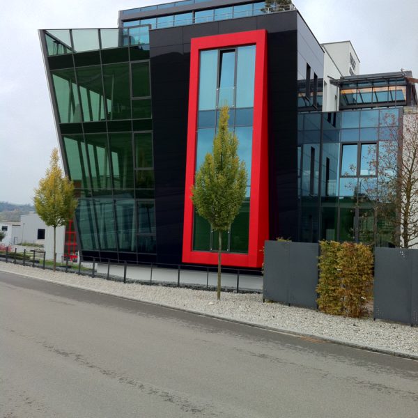 Bauvorhaben Faist Krumbach Faist Krumbach Glas-Fassade