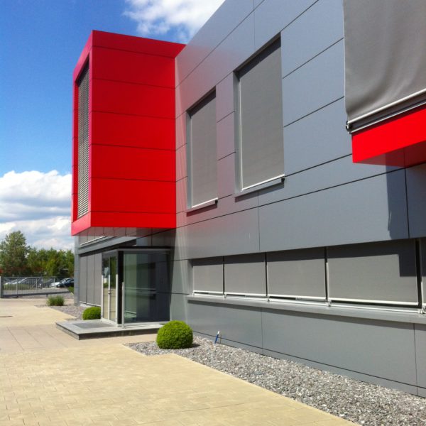 Alucobond Fassade RGS Bruhnstr. Ingolstadt