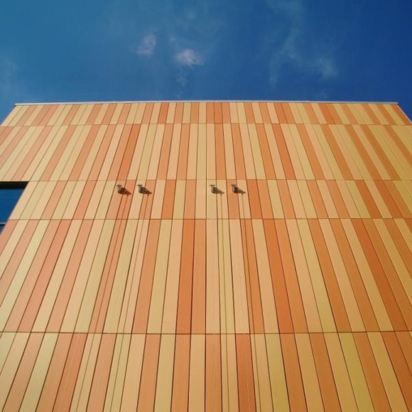 Radiochemie Garching Ziegel Fassade