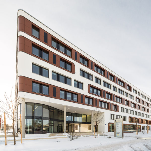 Domakstr. Putz und Aluminium Verbundmaterial Fassade Alucobond