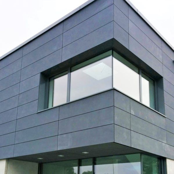 Donauarena Regensburg Faserzement Tectiva Fassade