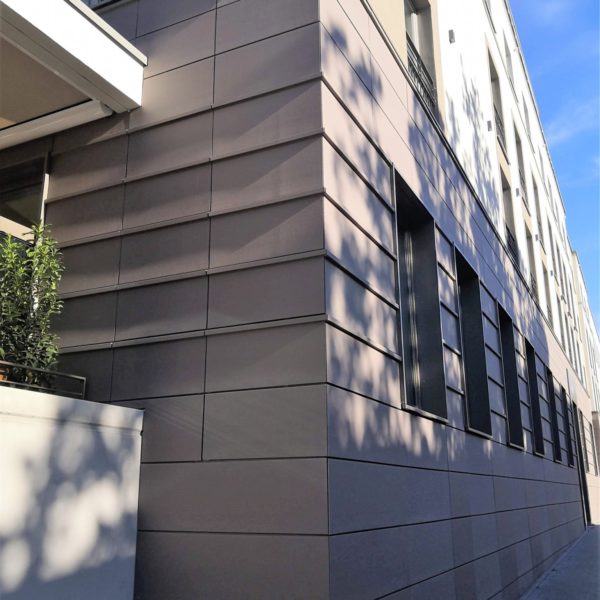 Hürner Höfe, Ansbach hinterlüftete Keramik Fassade NBK Terrart Large